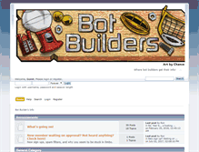 Tablet Screenshot of botbuilders.info